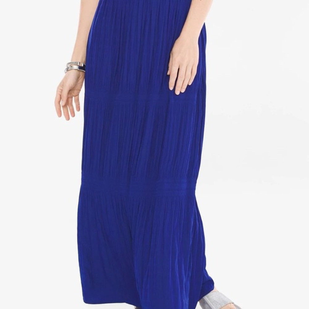 Chico’s crinkled maxi skirt size 0
